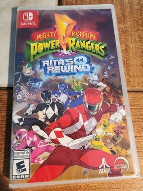 Nintendo Switch Mighty Morphin Power Rangers: Rita's Rewind Game NEW SEALED